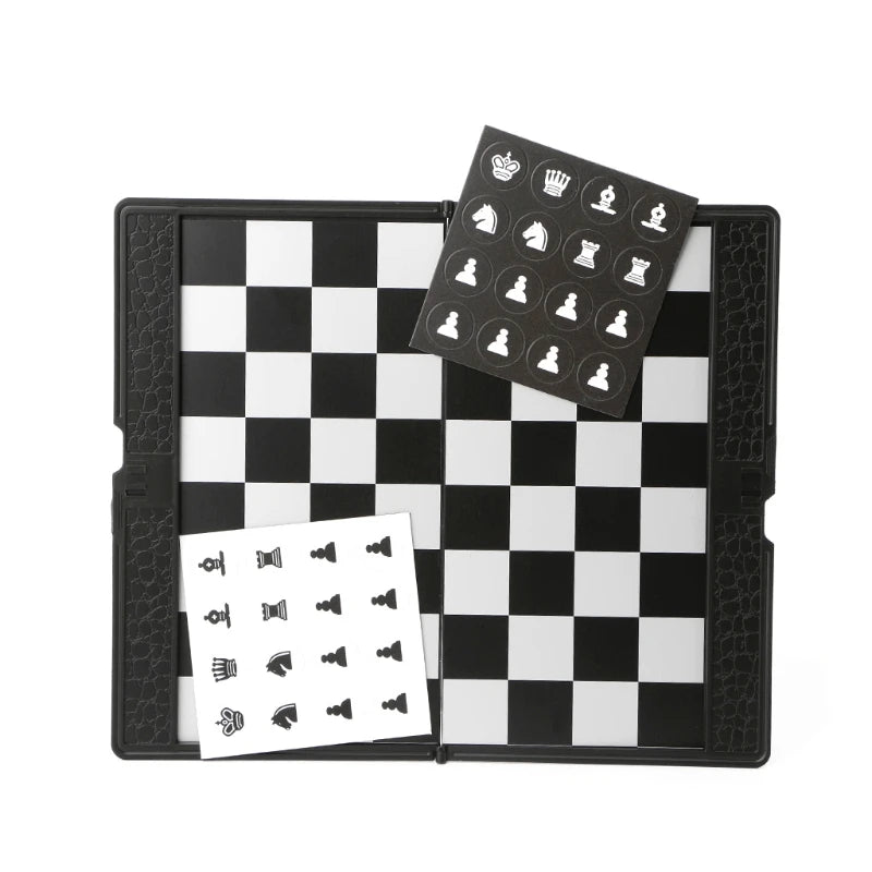 Pocket Folding Chess Set for the Plane