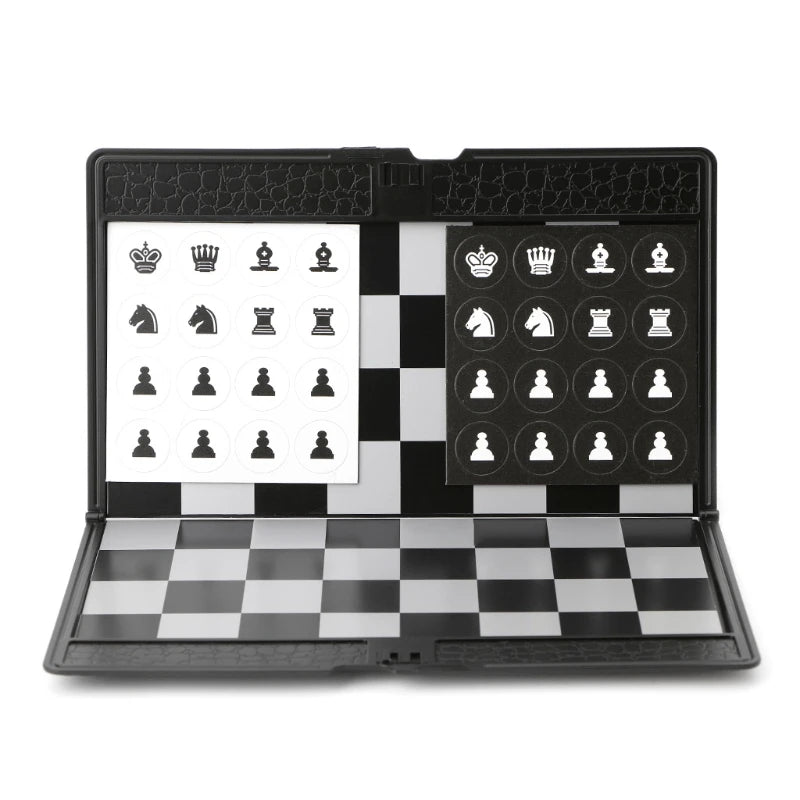 Pocket Folding Chess Set for the Plane